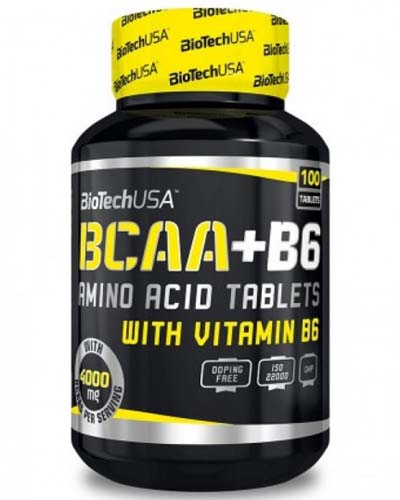BCAA+B6 100 табл (BioTech) BCAA+B6 100 табл (BioTech)