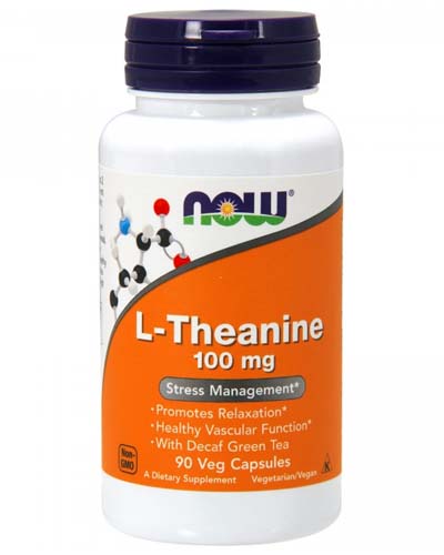 L-Theanine 100 mg 90 капс (NOW) L-Theanine 100 mg 90 капс (NOW)