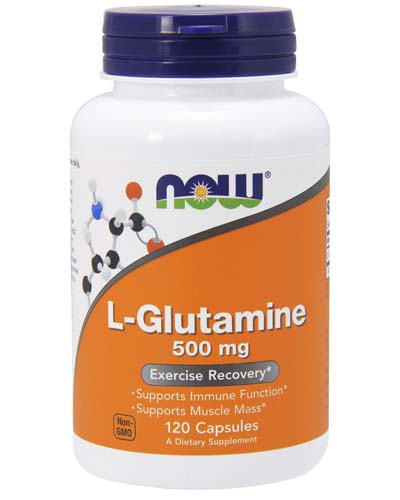 L-Glutamine 500 мг 120 капс (NOW) L-Glutamine 500 мг 120 капс (NOW)