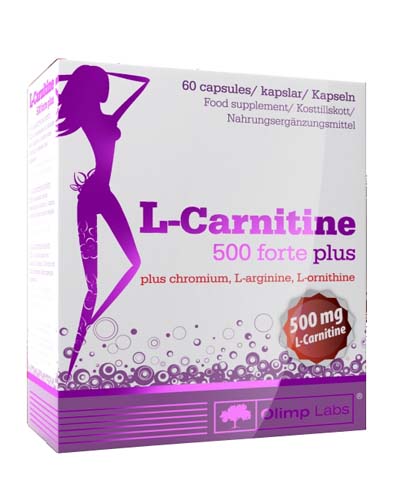L-Carnitine 500 forte plus 60 капс (Olimp) L-Carnitine 500 forte plus 60 капс (Olimp)