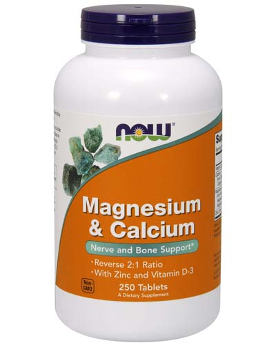 Calcium & Magnesium 250 табл (NOW) Calcium & Magnesium 250 табл (NOW)