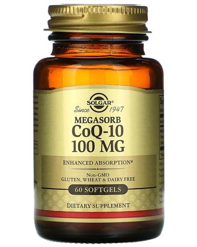 CoQ-10 100 мг 60 капс Megasorb (Solgar) CoQ-10 100 мг 60 капс Megasorb (Solgar)