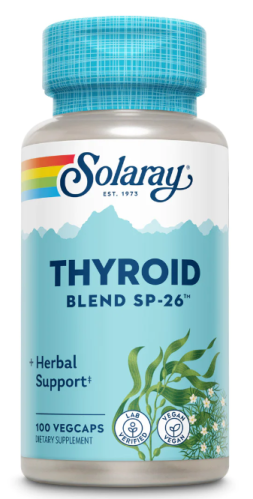 Thyroid Blend SP-26 100 капсул (Solaray) Thyroid Blend SP-26 100 капсул (Solaray)
