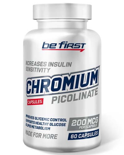 Chromium Picolinate 60 капс (Be First) Chromium Picolinate 60 капс (Be First)