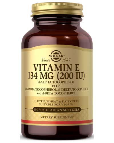 Vitamin E 134 MG (200 IU) Vegetarian 100 капс (Solgar) Vitamin E 134 MG (200 IU) Vegetarian 100 капс (Solgar)