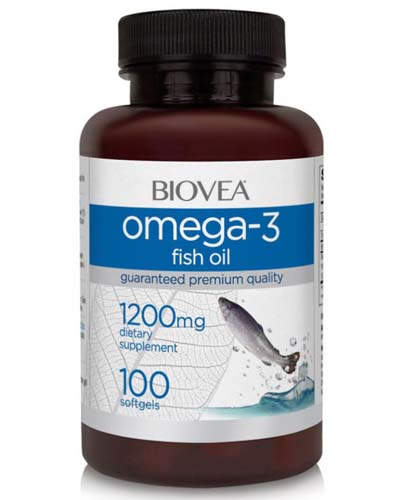 Omega 3 1200 мг 100 капс (Biovea) Omega 3 1200 мг 100 капс (Biovea)