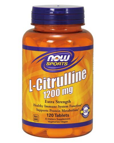 L-Citrulline 1200 мг 120 табл (NOW) L-Citrulline 1200 мг 120 табл (NOW)