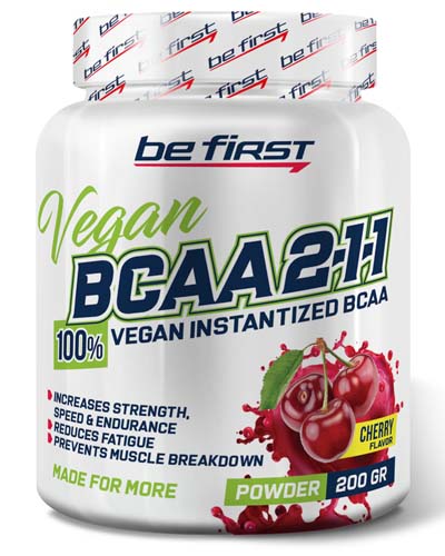 BCAA 2:1:1 Vegan powder 200 гр (Be First) BCAA 2:1:1 Vegan powder 200 гр (Be First)