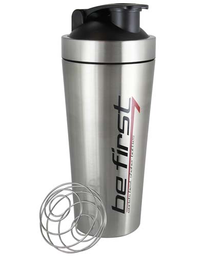 Шейкер 800 мл металлический с шариком (Be First) Шейкер 800 мл металлический с шариком (Be First)