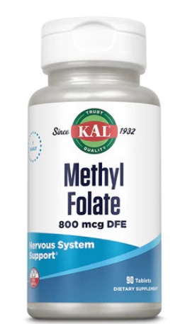 Methyl Folate (Метилфолат) 800 мкг 90 таблеток (KAL) Methyl Folate (Метилфолат) 800 мкг 90 таблеток (KAL)