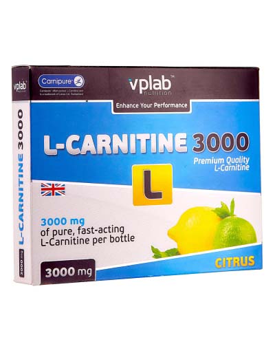 L-Carnitine 3000 7амп х 25мл (VP Laboratory) L-Carnitine 3000 7амп х 25мл (VP Laboratory)
