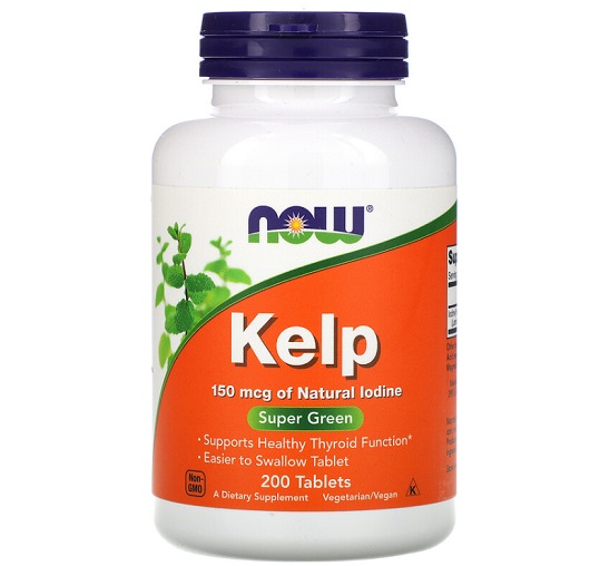 Kelp 150 мкг 200 табл. от NOW.jpg