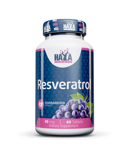 Resveratrol (Ресвератрол) 40 мг 60 таблеток (Haya Labs)