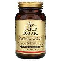 5-Htp (5-гидрокситриптофан) 100 мг 90 вег. капсул (Solgar)