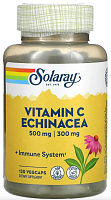 Vitamin C With Echinacea (Витамин С с эхинацеей) 1000 мг 120 вег капсул (Solaray) срок до 06/25