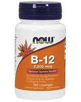 Instant Energy B-12 2000 mcg 100 табл (NOW)