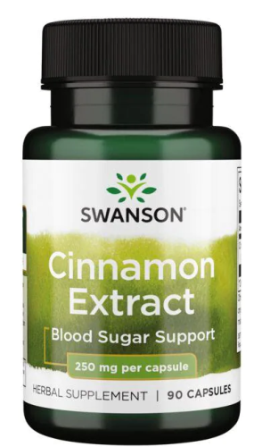 Cinnamon Extract (Экстракт корицы) 250 мг 90 капсул (Swanson) Cinnamon Extract (Экстракт корицы) 250 мг 90 капсул (Swanson)