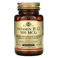 Vitamin B12 (Витамин B12) 500 мкг 100 таблеток (Solgar)