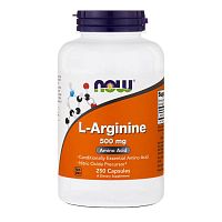 L-Arginine 500 мг 250 капс (NOW)