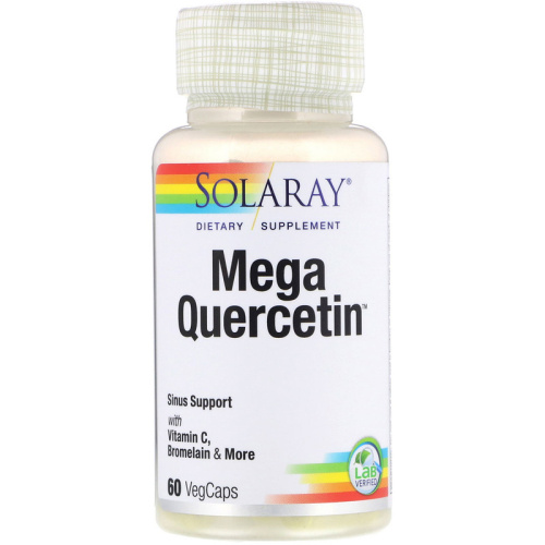 Mega Quercetin (Мега-кверцетин) 60 капсул (Solaray)