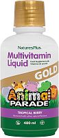 Animal Parade Gold (детский жидкий мультивитамин) 480 мл (16 OZ) (тропические ягоды) (NaturesPlus )
