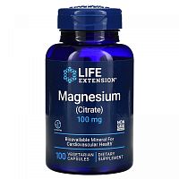 Magnesium Citrate 100 мг 100 капсул (Life Extension) срок до 07/25