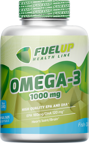 Omega 3 (Омега 3) 1000 мг 180 капсул (Fuelup) Omega 3 (Омега 3) 1000 мг 180 капсул (Fuelup)