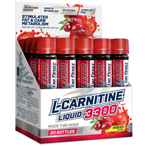 L-carnitine 3300 мг 25мл х 20амп (Be First) L-carnitine 3300 мг 25мл х 20амп (Be First)
