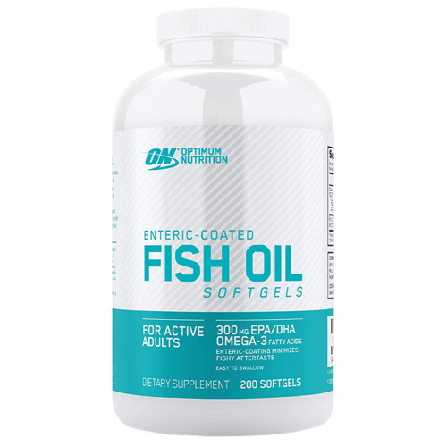 Enteric Coated Fish Oil Softgels 200 капс (Optimum nutrition)