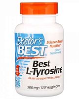 L-Tyrosine 500 мг 120 капс (Doctor's Best)