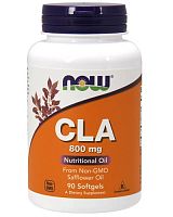 CLA 800 мг 90 капс (NOW) срок до 08/25