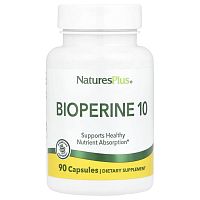 Bioperine 10 (10 мг в капсуле) 90 капсул (NaturesPlus)