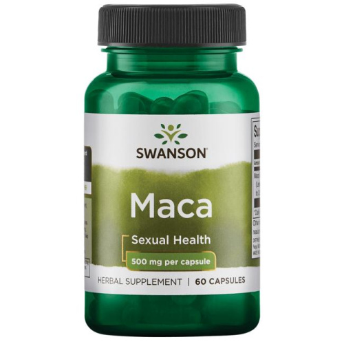 Maca (Мака) 500 мг 60 капсул (Swanson) Maca (Мака) 500 мг 60 капсул (Swanson)