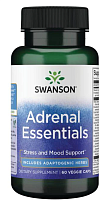 Adrenal Essentials (Основы надпочечников) 60 вег капсул (Swanson)