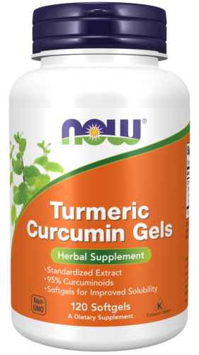 Turmeric Curcumin Gels 120 гелевых капсул (NOW) Turmeric Curcumin Gels 120 гелевых капсул (NOW)