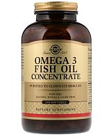 Omega-3 Fish Oil Concentrate 240 капс (Solgar) СРОК ГОДНОСТИ 12/2024