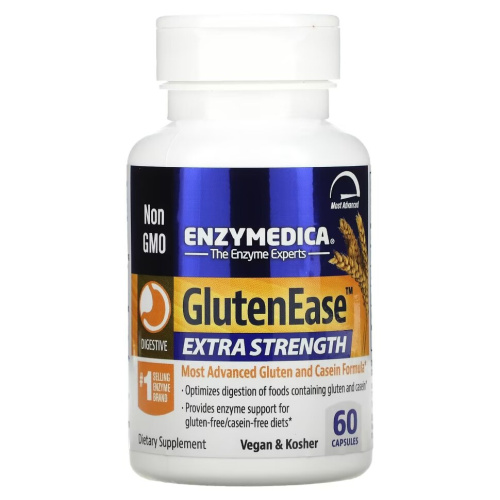 GlutenEase extra strength 60 капсул (Enzymedica) GlutenEase extra strength 60 капсул (Enzymedica)
