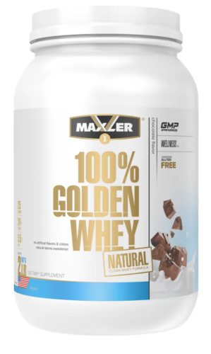 100% Golden Whey NATURAL 2 lb 908 гр (Maxler) 100% Golden Whey NATURAL 2 lb 908 гр (Maxler)