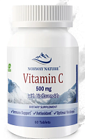 Vitamin-C with Bioflavonoids 500 мг 60 таблеток (Norway Nature)