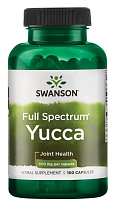 Full Spectrum Yucca (Юкка полного спектра) 500 мг 100 капсул (Swanson) срок до 08/25