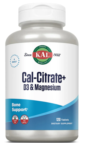 Cal-Citrate+ D-3 & Magnesium (Цитрат Кальция D-3 и Магний) 120 таблеток (KAL) Cal-Citrate+ D-3 & Magnesium (Цитрат Кальция D-3 и Магний) 120 таблеток (KAL)