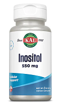 Inositol (Инозитол) 550 мг 57 г (KAL) СРОК ГОДНОСТИ 11/2024