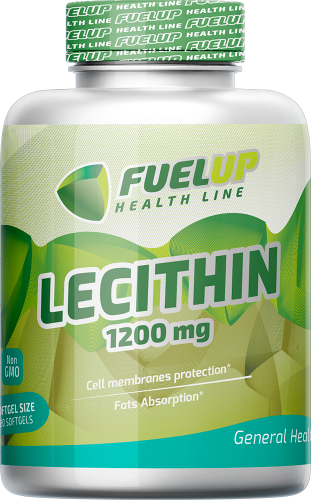 Lecithin (Лецитин) 1200 мг 90 капсул (Fuelup) СРОК ГОДНОСТИ 09/2024 Lecithin (Лецитин) 1200 мг 90 капсул (Fuelup) СРОК ГОДНОСТИ 09/2024