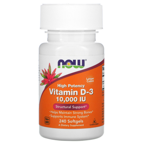 Vitamin D-3 10000 ME 240 капс (NOW) Vitamin D-3 10000 ME 240 капс (NOW)