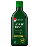 Norsk Tran Omega-3 со вкусом лимона 375 мл (Biopharma)