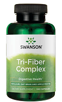 Tri-Fiber Complex (комплекс трех волокон) 100 капсул (Swanson)