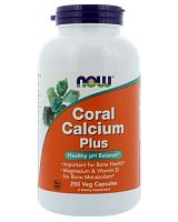 Coral Calcium Plus 250 капс (NOW)