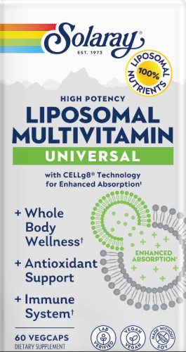 Liposomal Multivitamin Universal (Липосомальные мультивитамины) 60 капсул (Solaray)