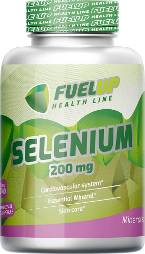 Selenium (Селен) 200 мг 180 вег капсул (Fuelup) Selenium (Селен) 200 мг 180 вег капсул (Fuelup)