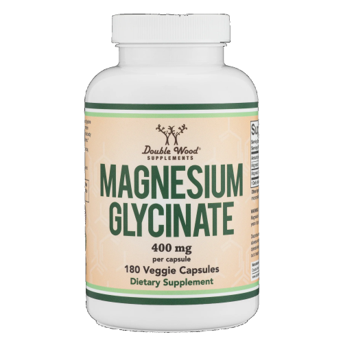 Magnesium Glycinate (Глицинат магния) 400 мг 180 капсул (Double Wood)